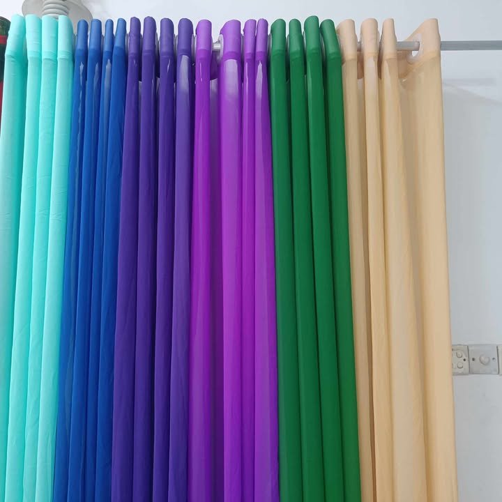 Transparent Eyelet Curtain