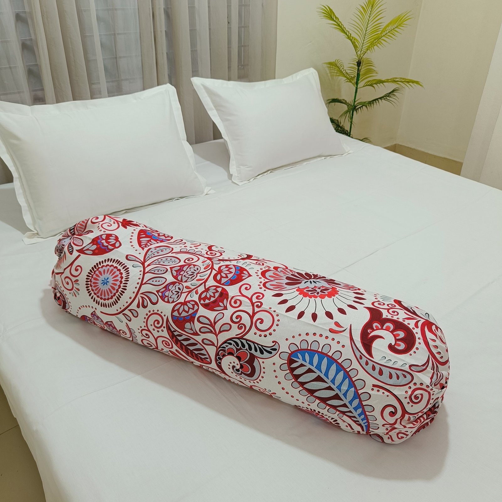 Cotton bolster cover - SPC 02