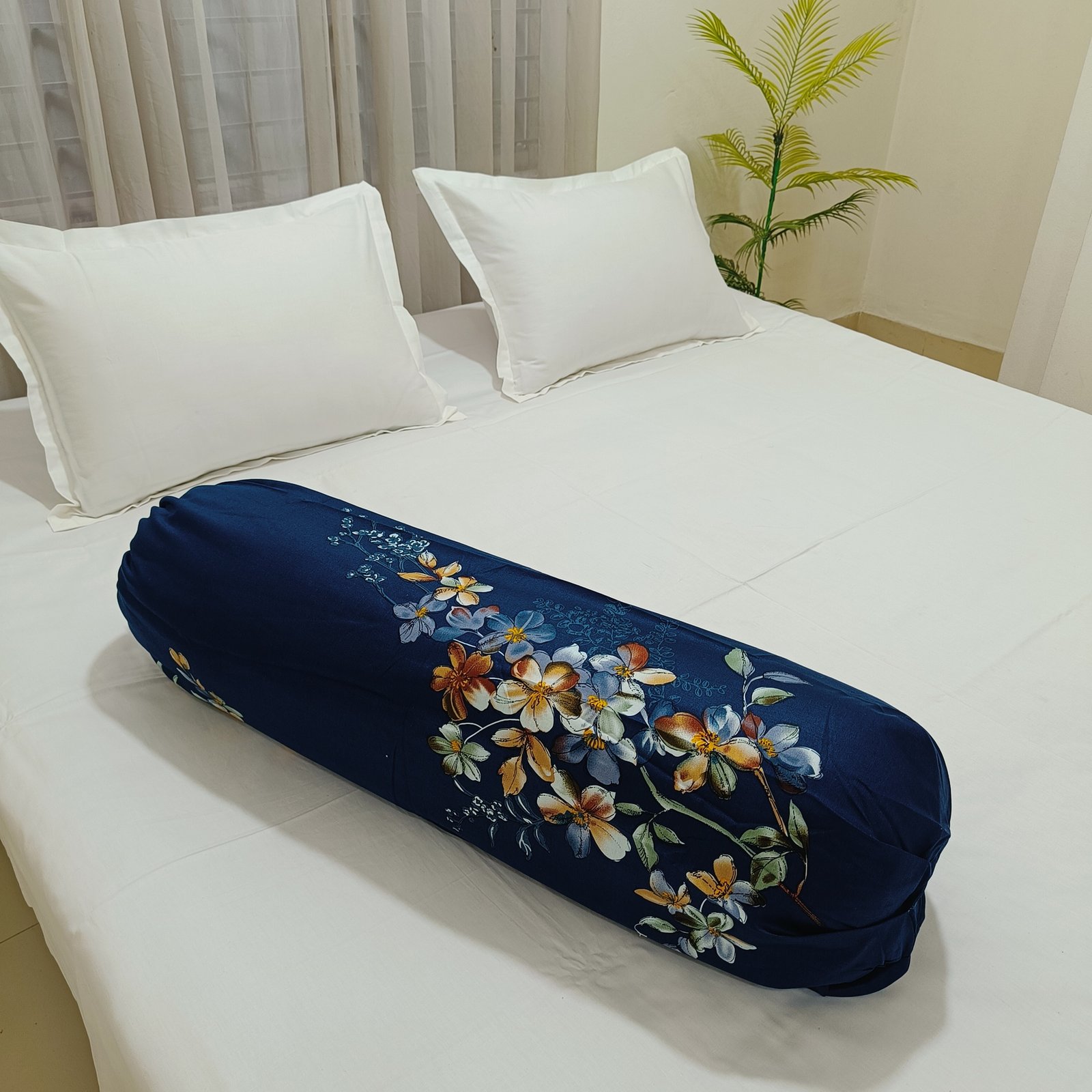 Cotton bolster cover - SPC 04