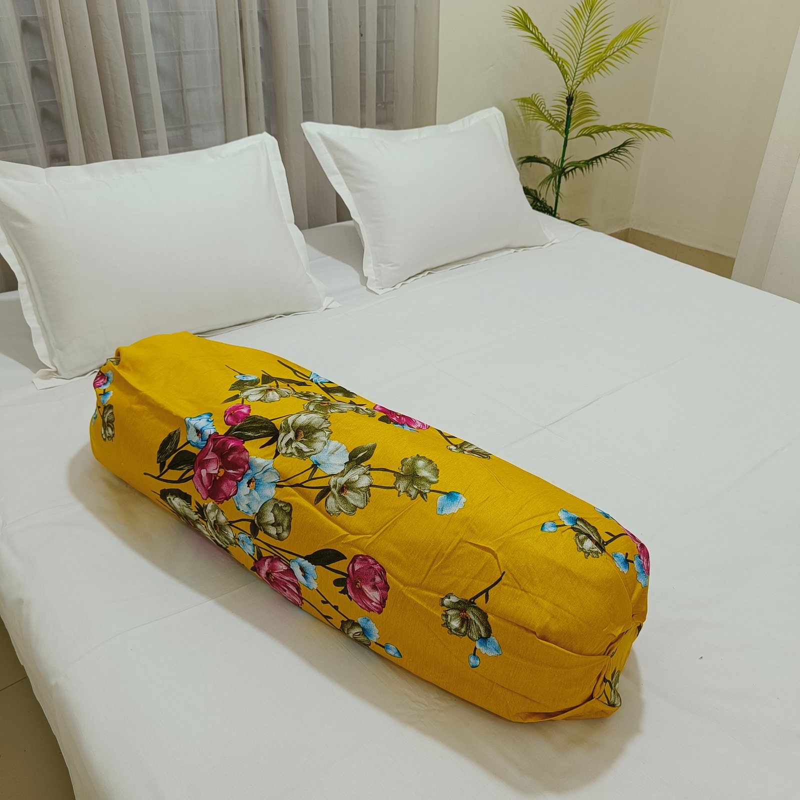 Cotton bolster cover - SPC 06