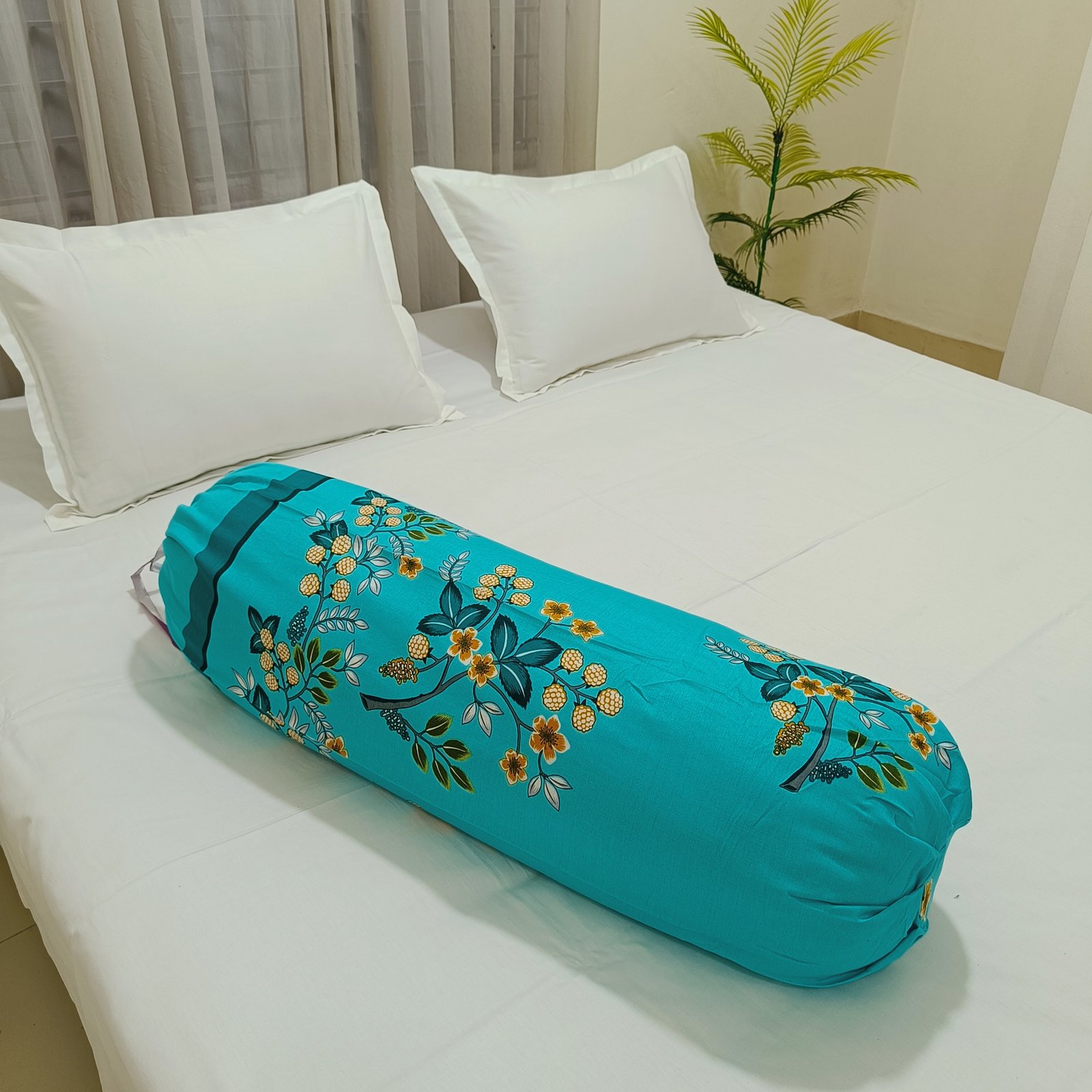 Cotton bolster cover - SPC 08
