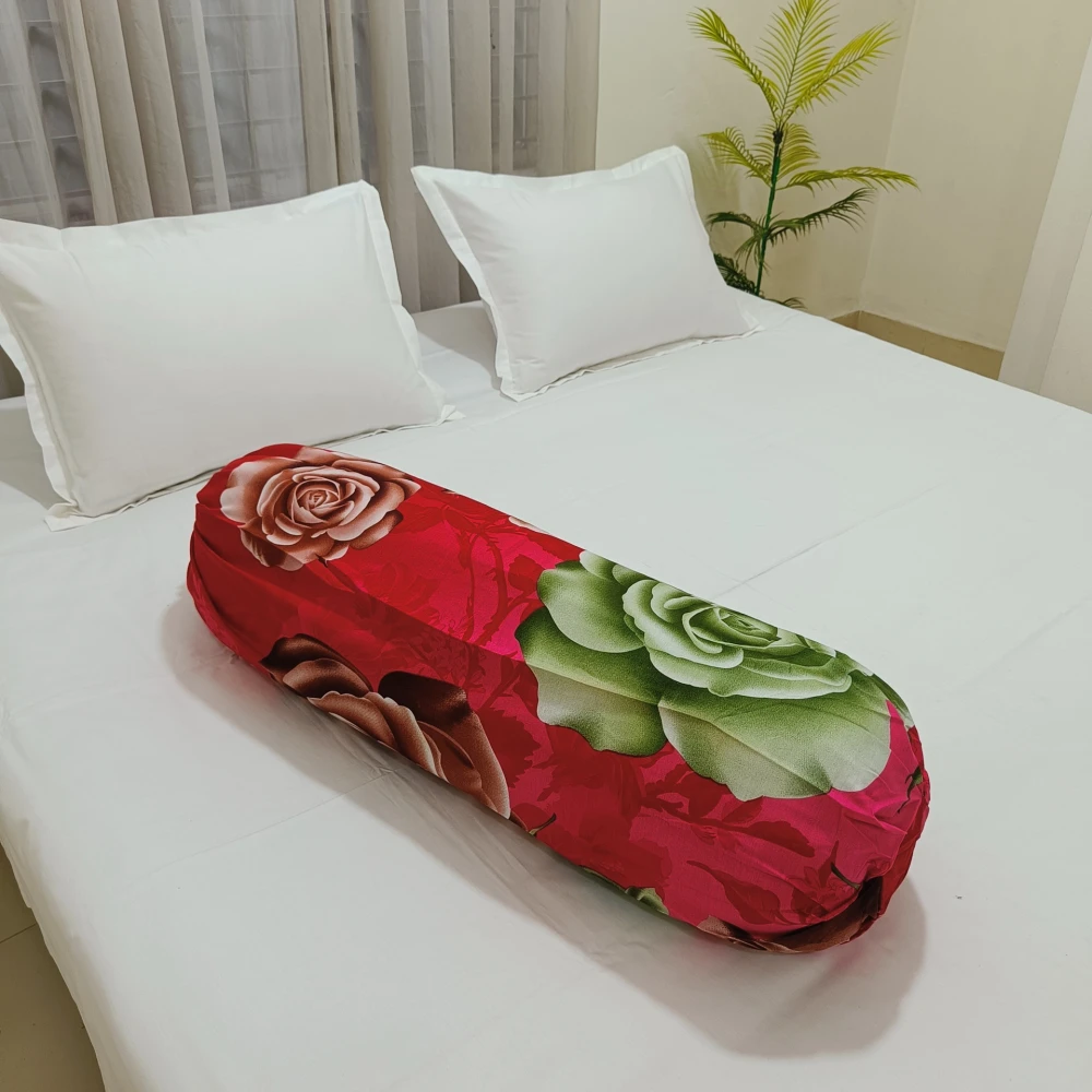 Cotton bolster cover - SPC 10