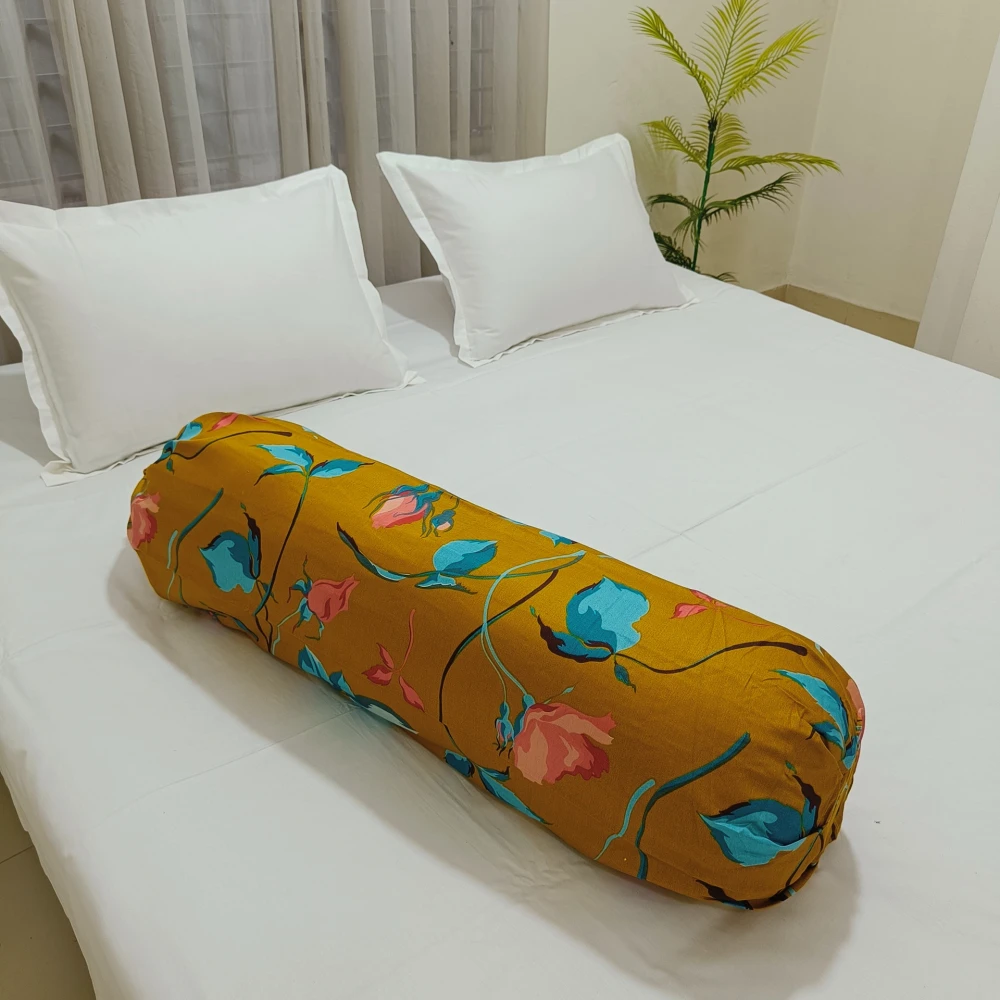 Cotton bolster cover - SPC 11