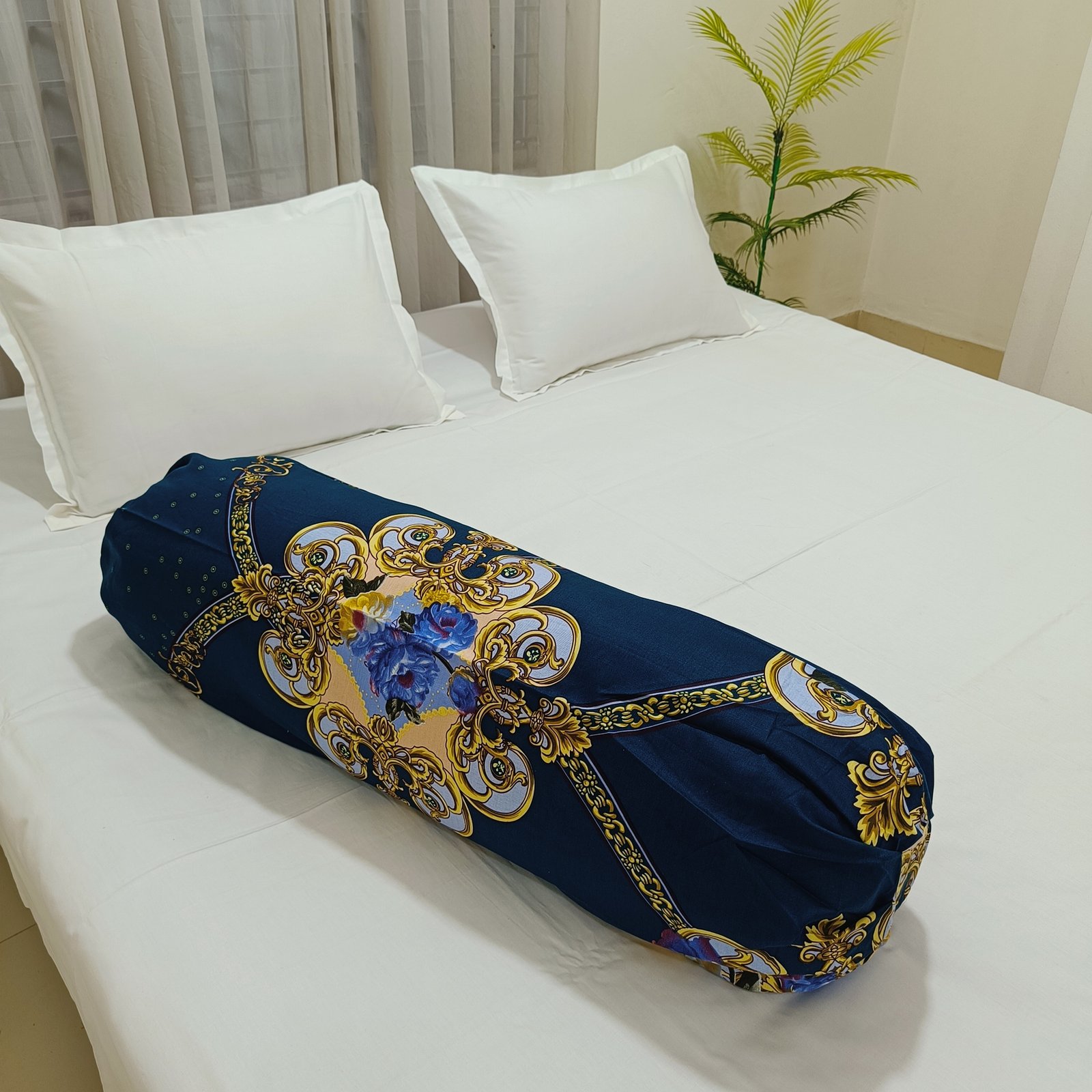 Cotton bolster cover - SPC 17