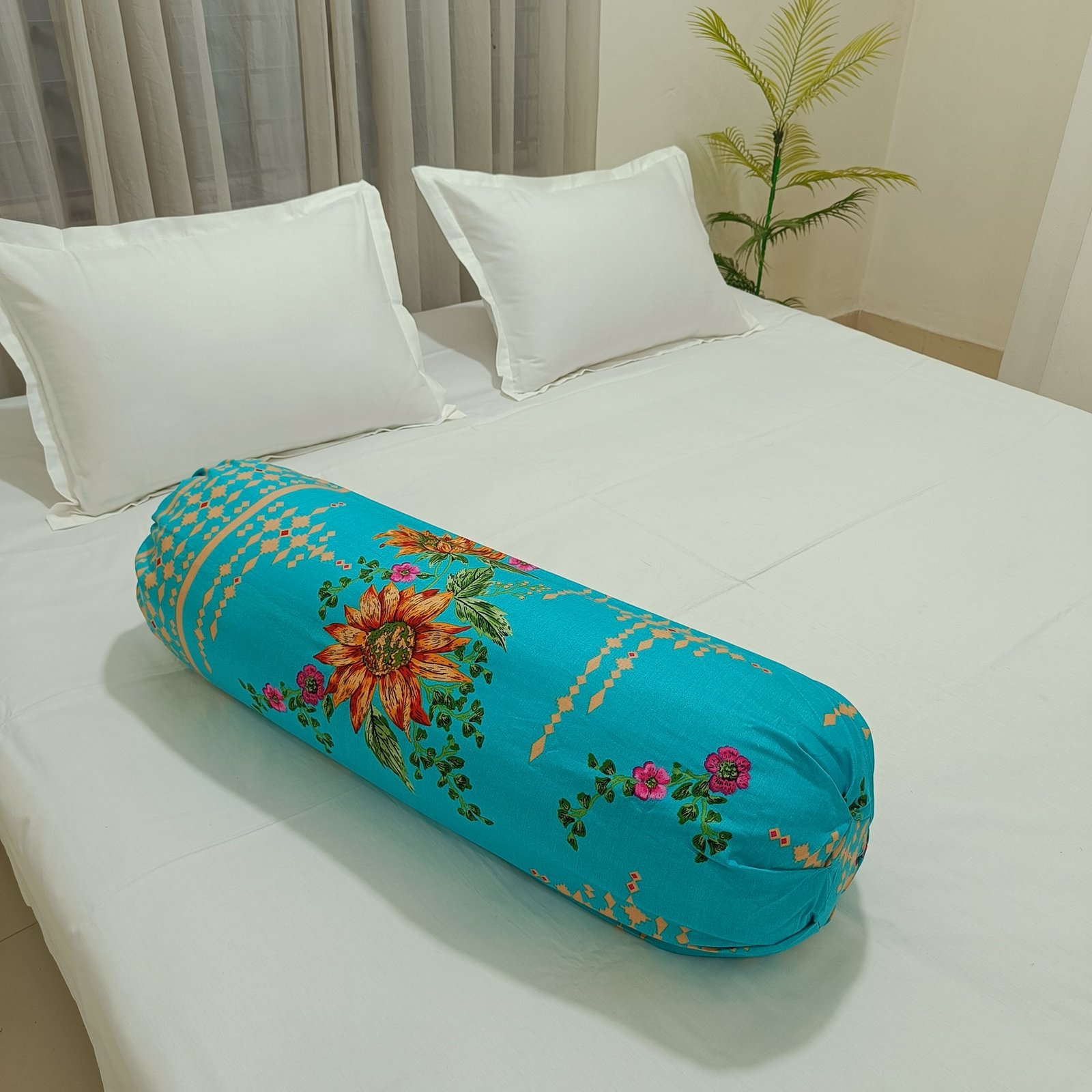 Cotton bolster cover - SPC 19