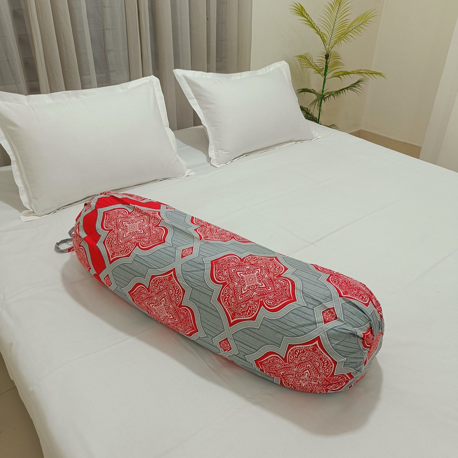 Cotton bolster cover - SPC 24