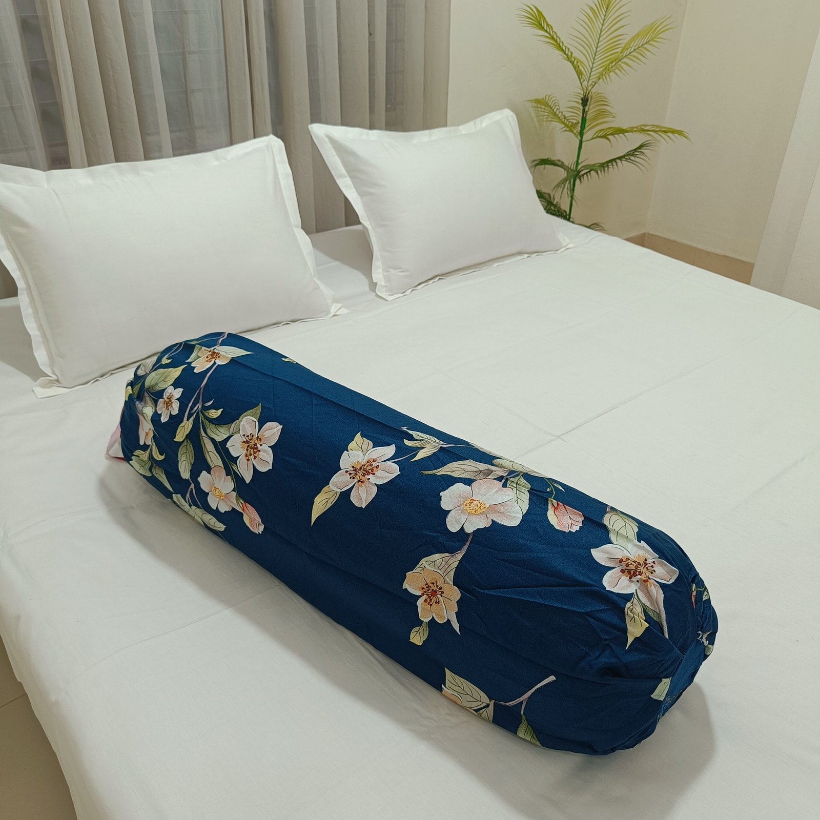 Cotton bolster cover - SPC 28