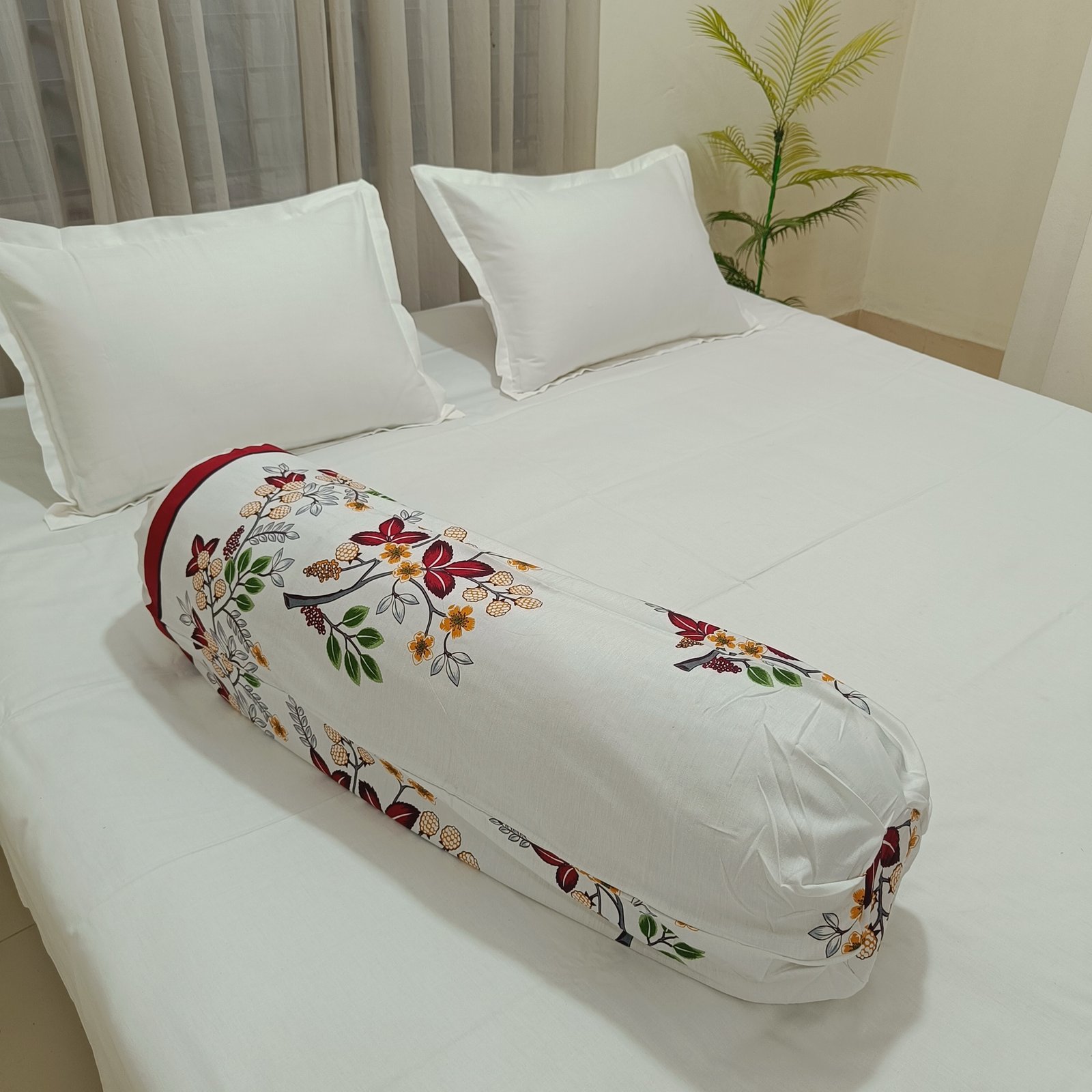 Cotton bolster cover - SPC 29