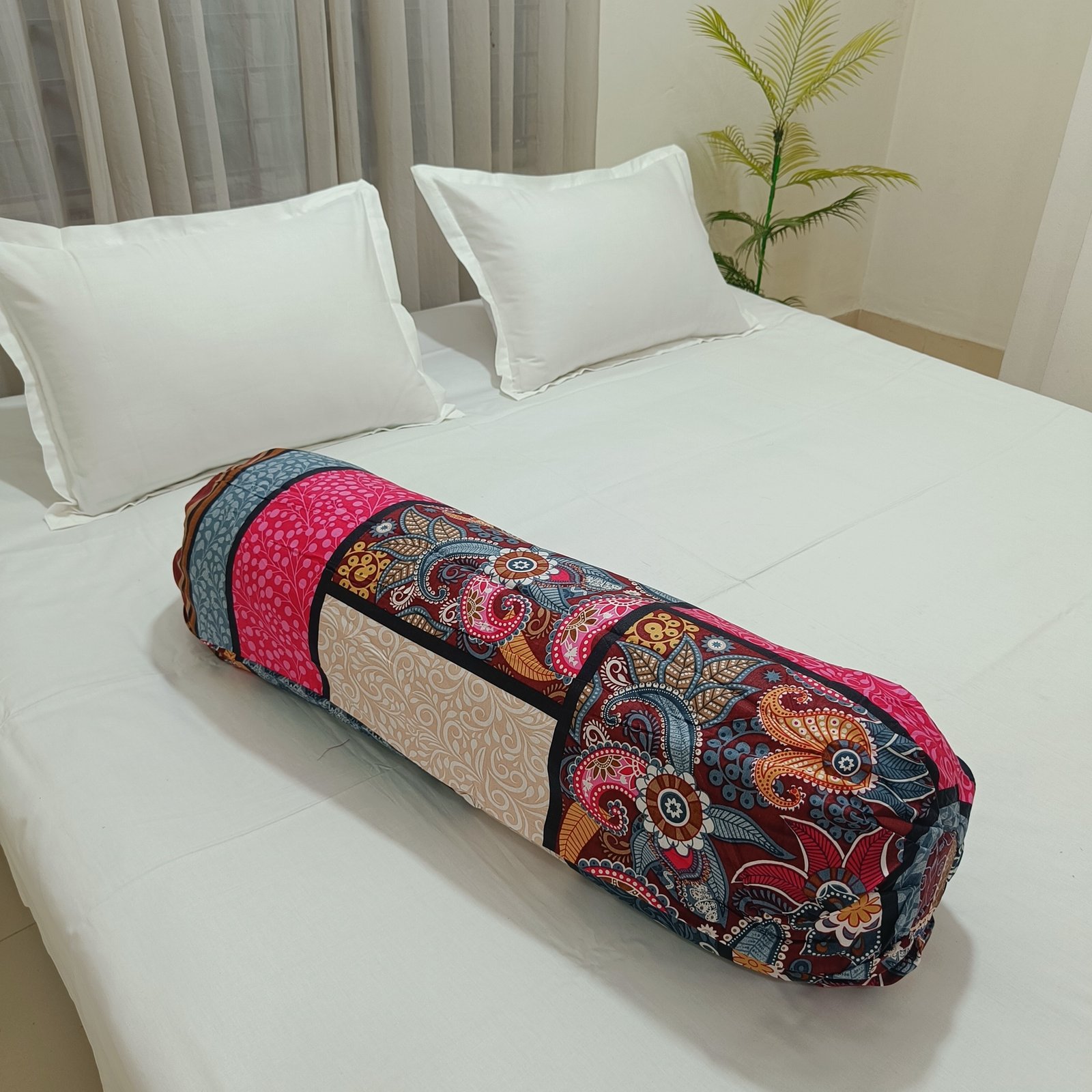 Cotton bolster cover - SPC 31