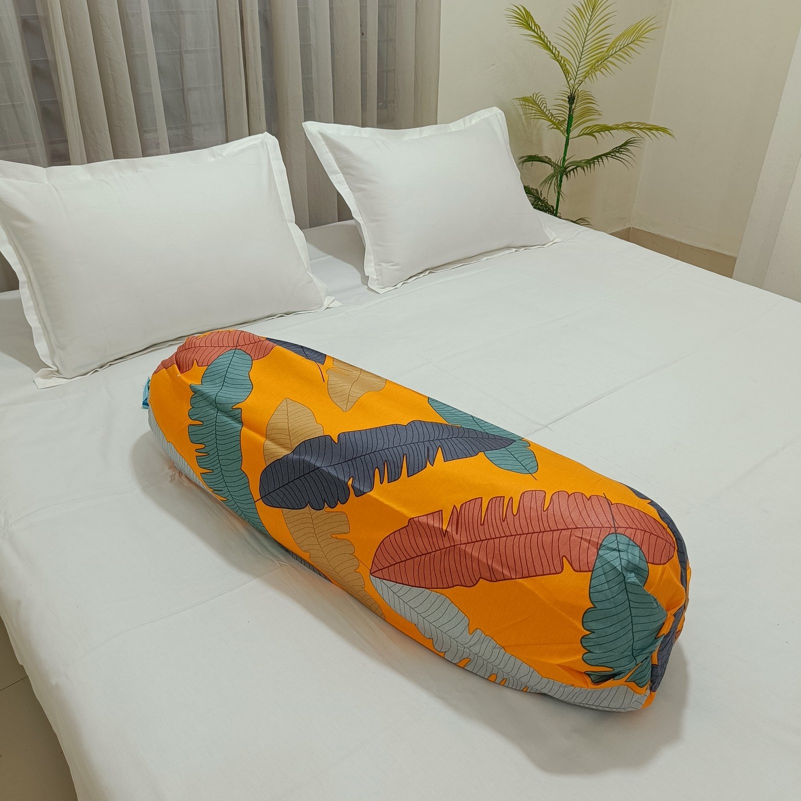 Cotton bolster cover - SPC 34