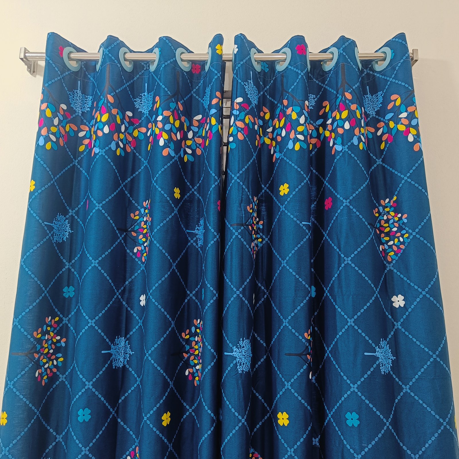 4 Kuchi Cotton Fabrics Curtain (44 X 82 inches)