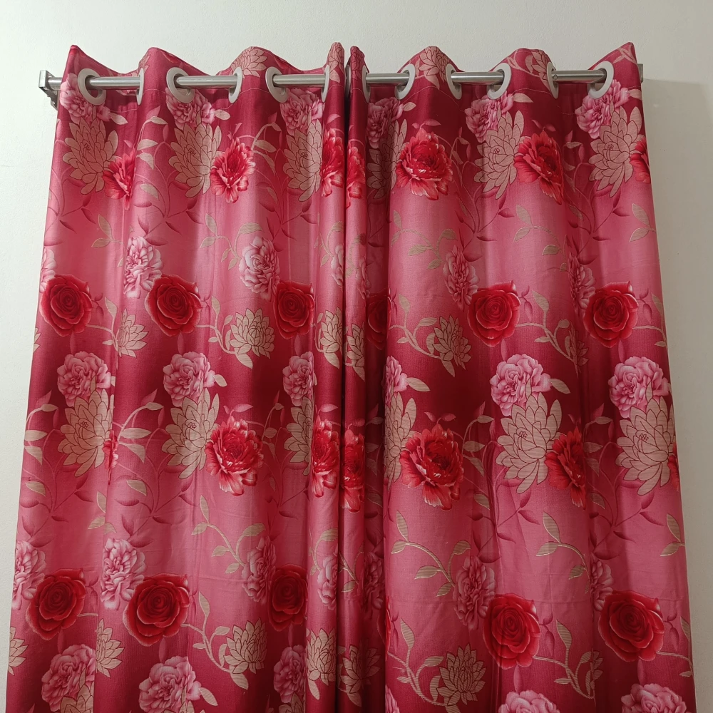 4 Kuchi Cotton Fabrics Curtain (44 X 82 inches) 009