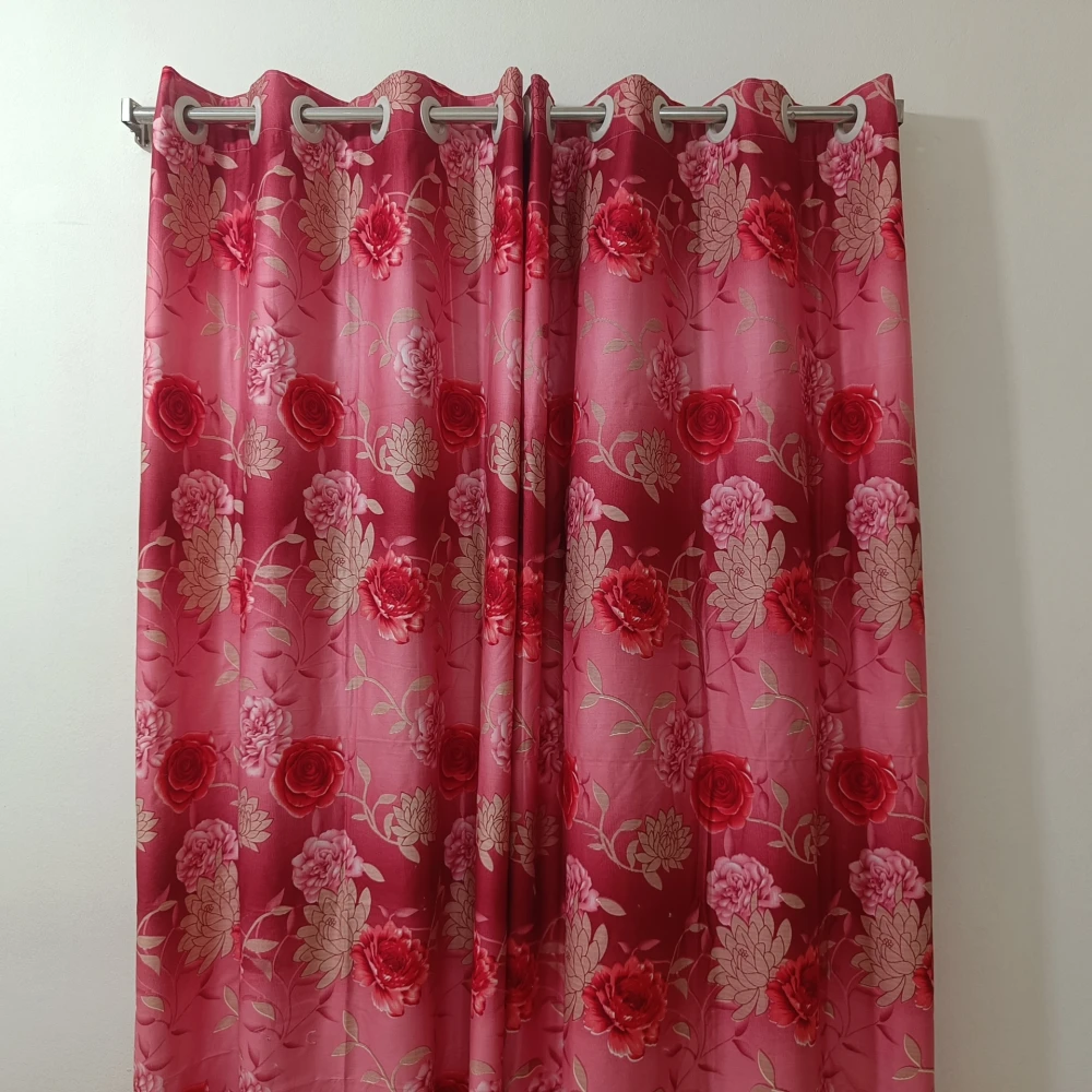4 Kuchi Cotton Fabrics Curtain (44 X 82 inches) 009