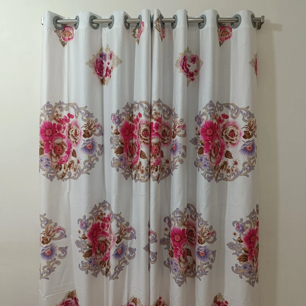 4 Kuchi Cotton Fabrics Curtain (44 X 82 inches) 001